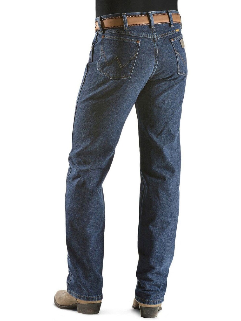 32 X 38 Wrangler Mens 13MWZ Jeans Cowboy Cut Original Fit Prewashed Western Rode